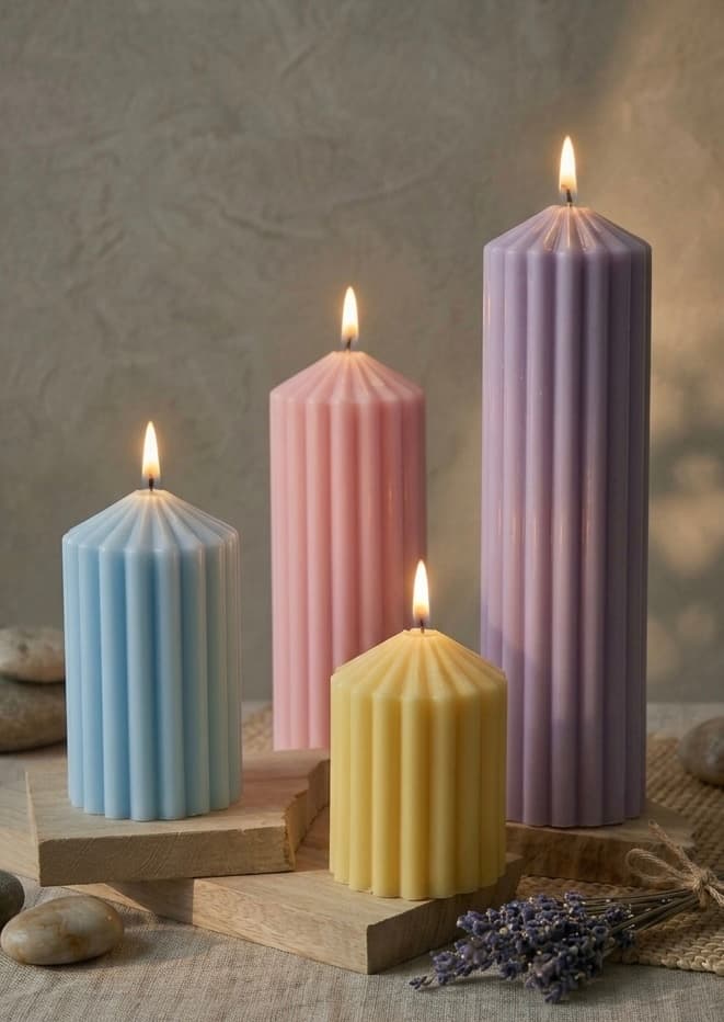 Empire Pillar Candle
