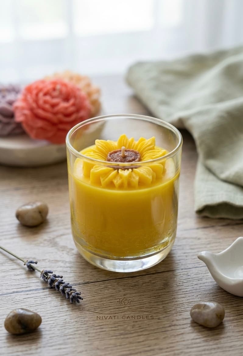 Sunflower Jar
