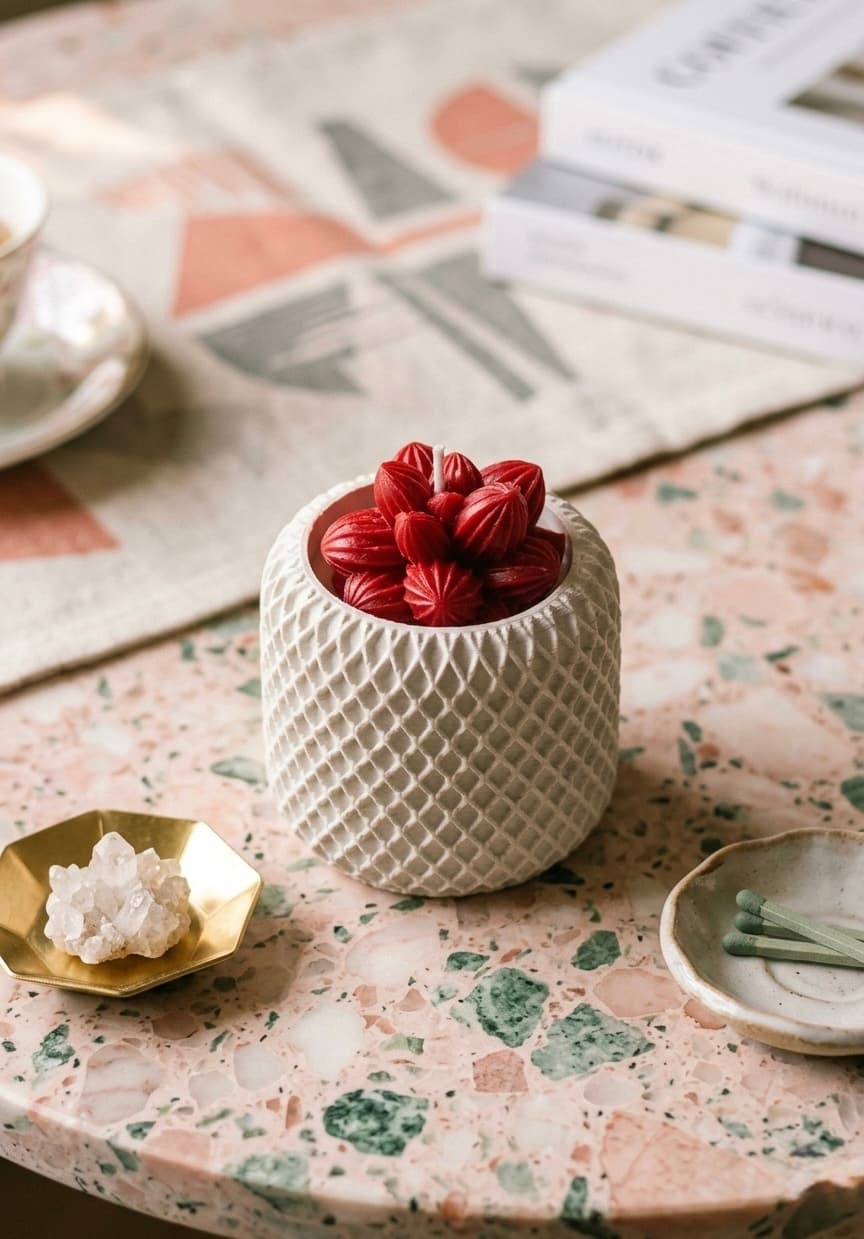 Grid Jar Candle