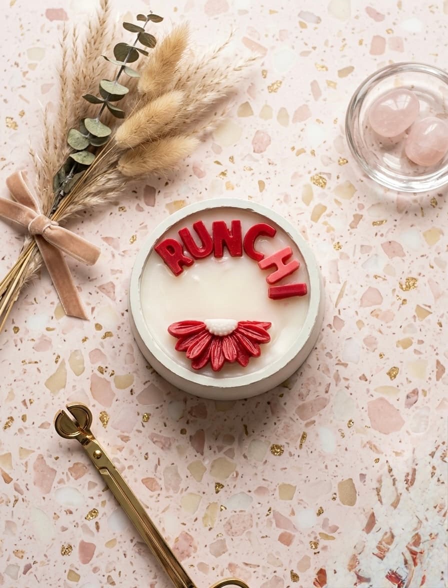 Name Bowl Candle