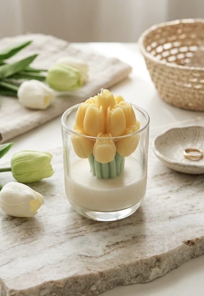 Tulip Stem Jar