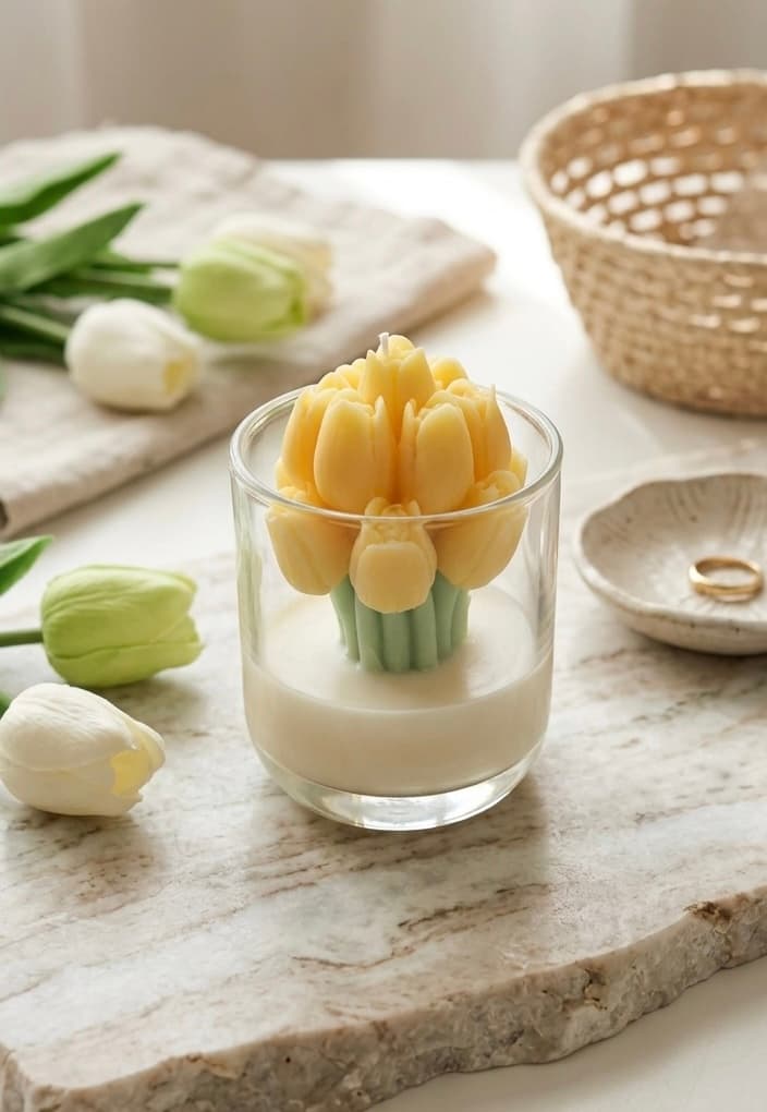 Tulip Stem Jar