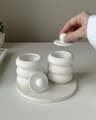 Three Layers Concrete Jar