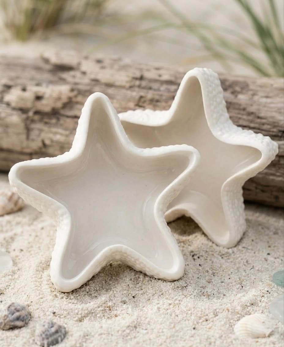 Starfish Concrete Bowl