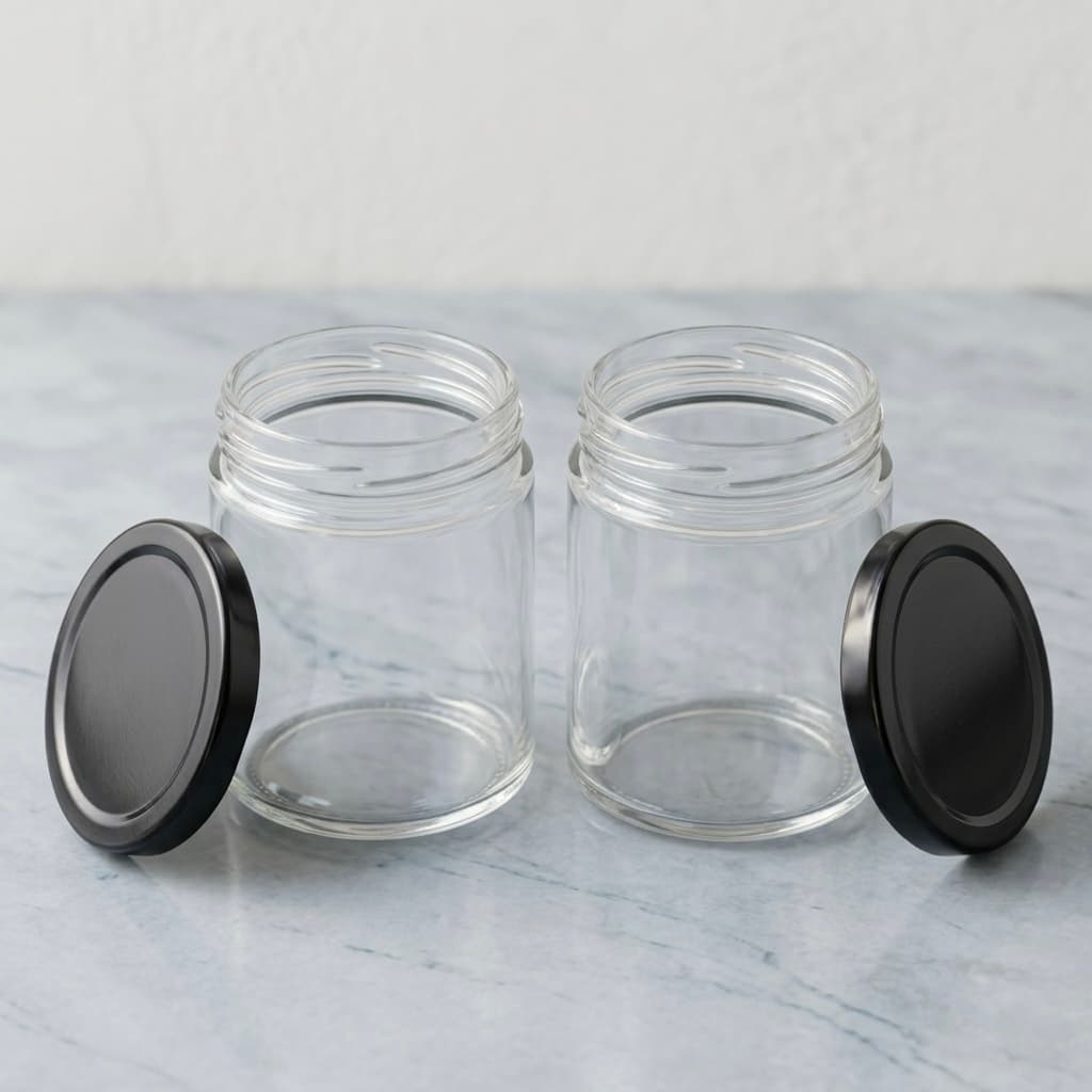 Glass Jar with Lid