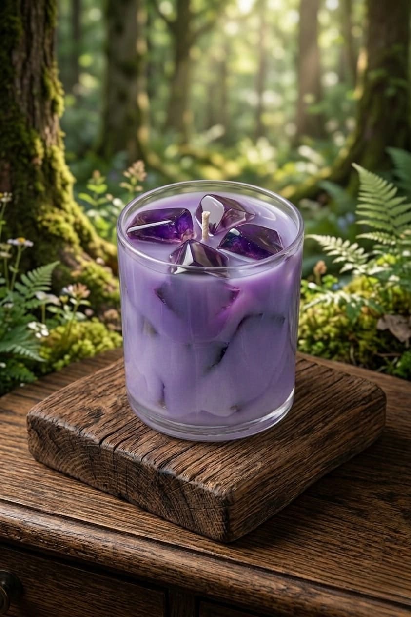Blueberry Iced Matcha