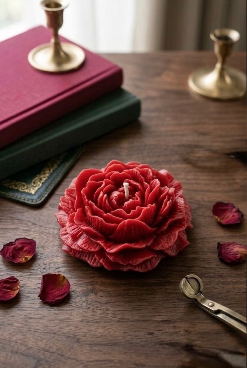 Rose Peony Large