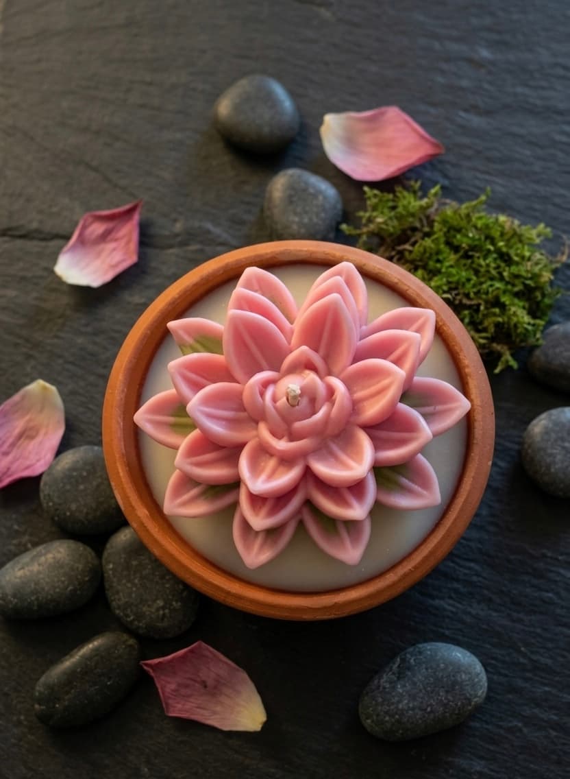 Madka Lotus Candle