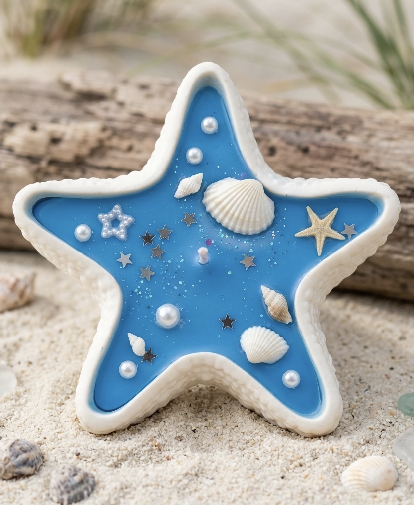 Starfish Candle