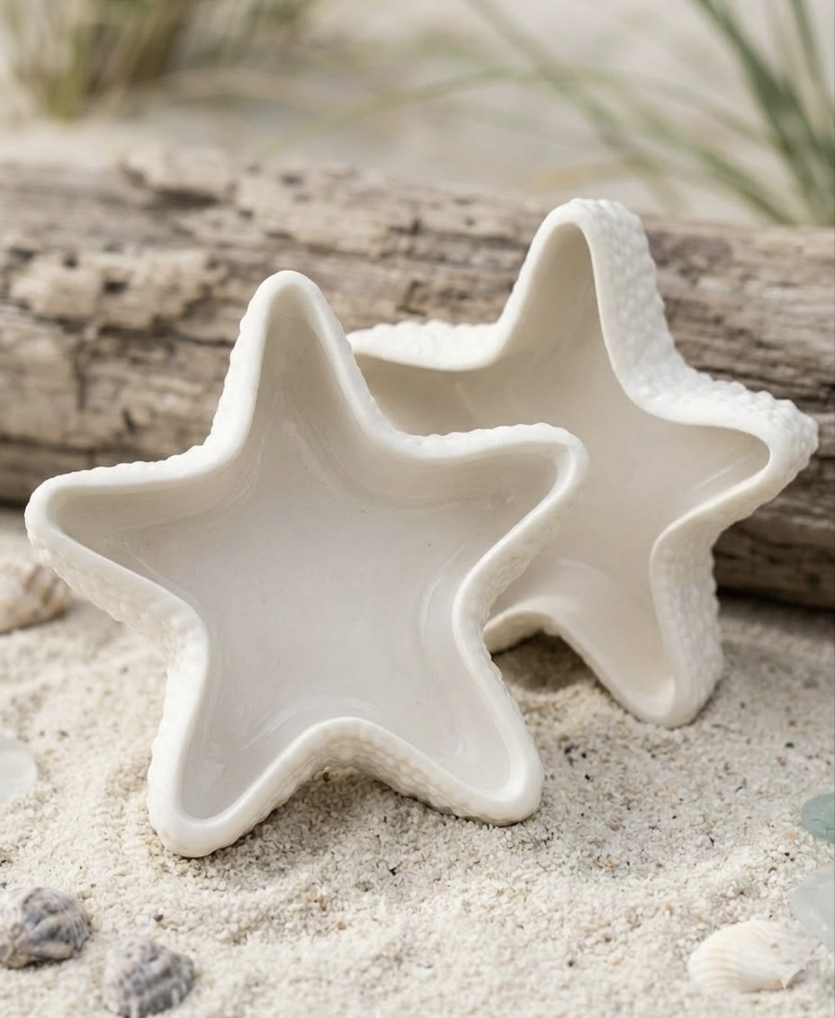 Starfish Concrete Bowl